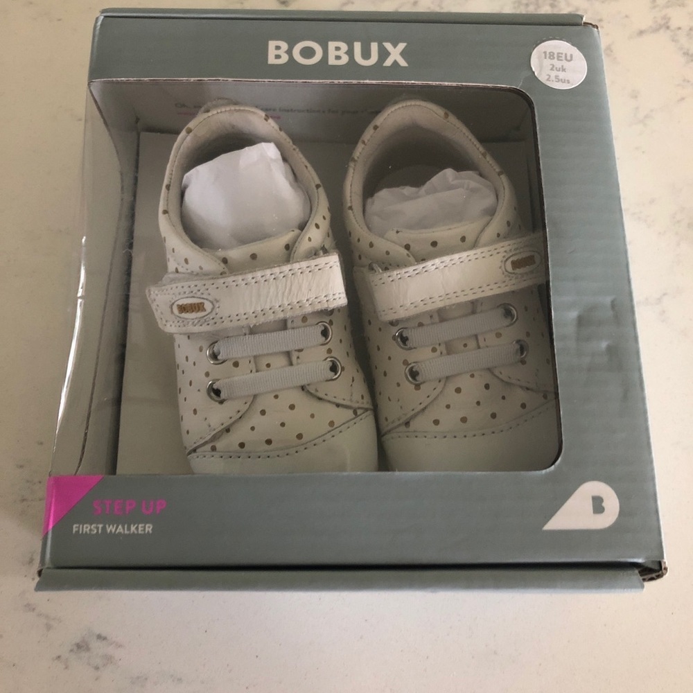 BOBUX Step Up First Walker Baby Shoes 18 EU 2.5 US